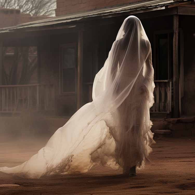 The Lady In White. Image